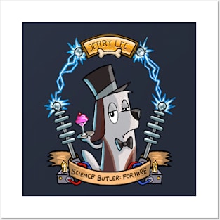 Science Butler For Hire Posters and Art